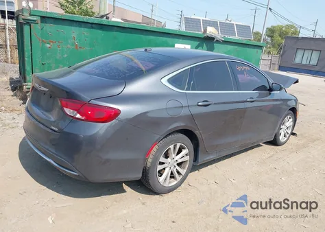 2015 Chrysler 200 Limited z USA, uszkodzony, nr VIN 1C3CCCAB3FN684614